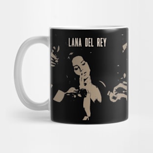 Lana Del Rey holding a cigarette Mug